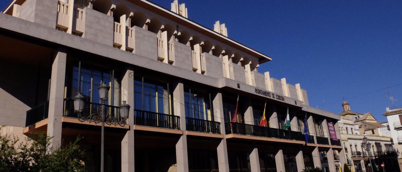 Fachada del Ayuntamiento de Córdoba.