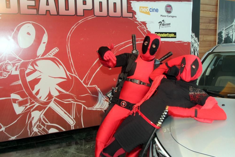 Actividades por el estren de Deadpool en Cartagena