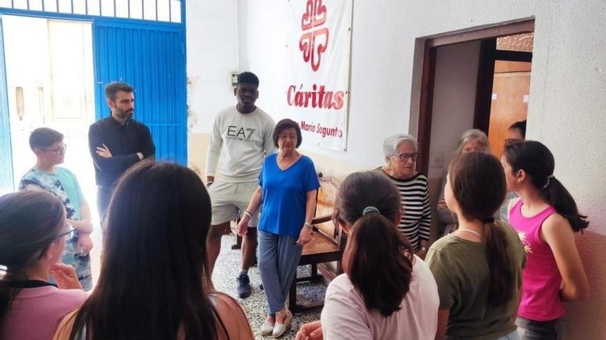 Las atenciones de Cáritas en Morvedre baten su récord en el último lustro