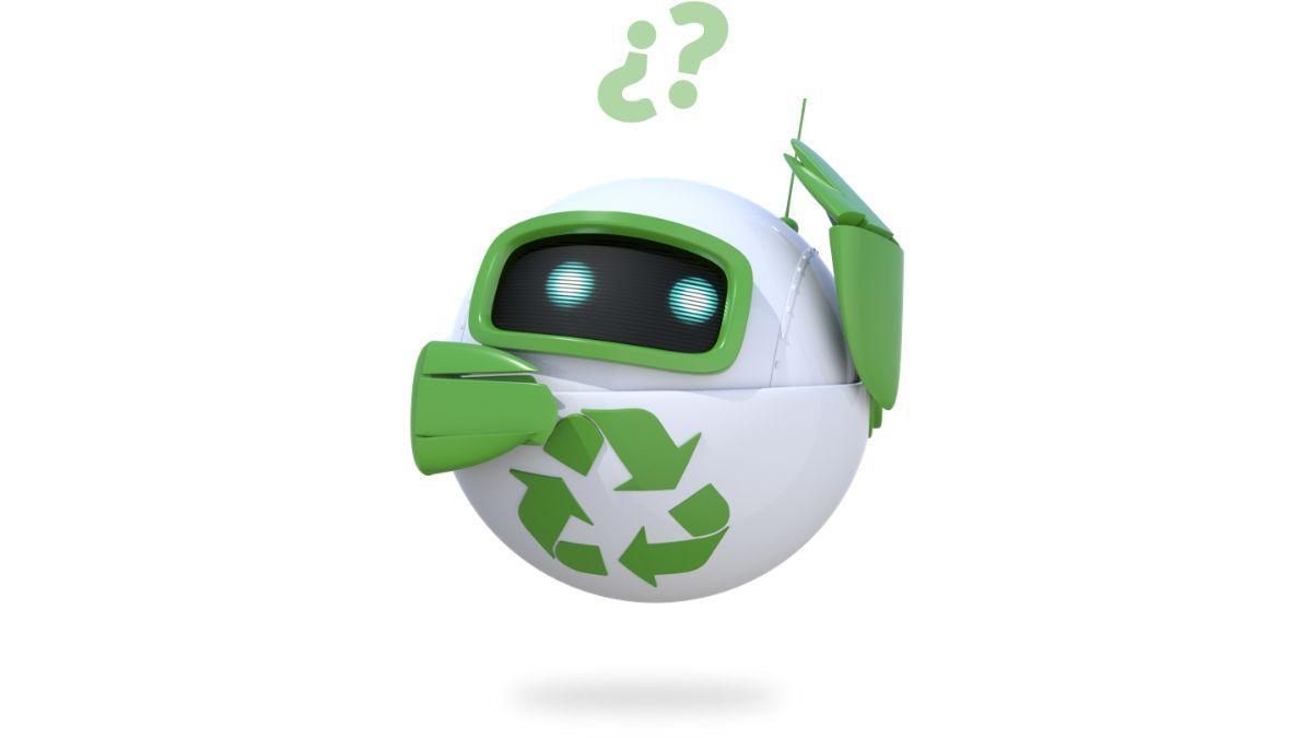 AIRE es el robot inteligente de ECOEMBES que puede resolver todas tus dudas sobre reciclaje.