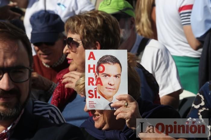 Pedro Sánchez visita Los Alcázares