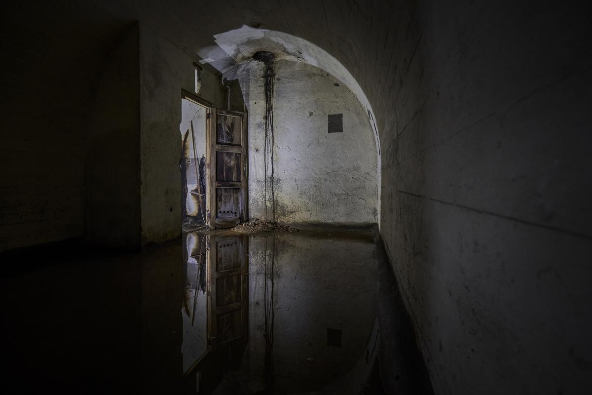 El refugio, lo único que queda de la antigua factoría Elizalde del paseo de Sant Joan.