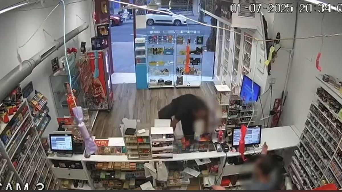 Así ha sido el robo fallido de un ladrón que intentaba llevarse 790 euros de un estanco en Alicante
