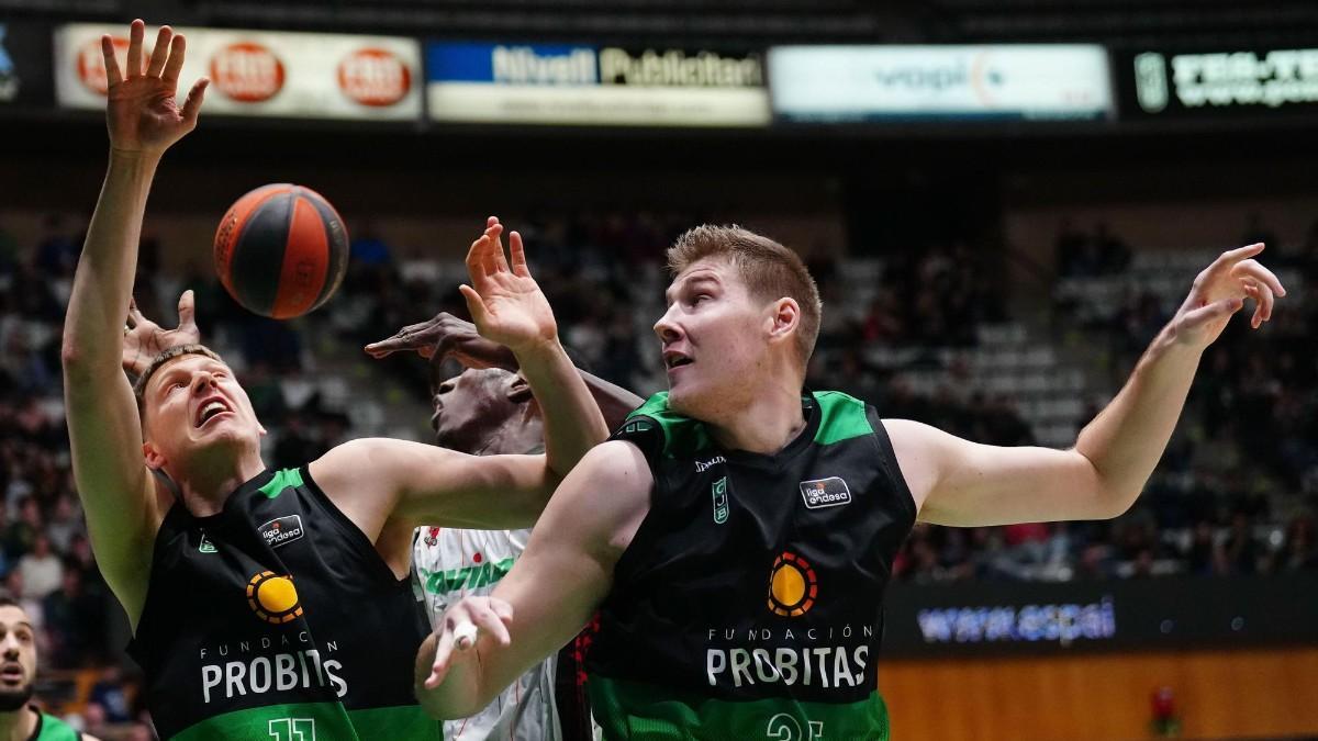 Henry Ellenson y Simon Birgander, pareja interior del Joventut Badalona