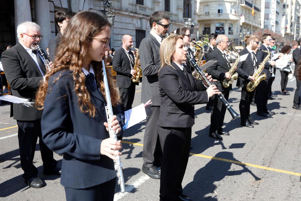 Actos de la Crida: Entrada de bandas de música