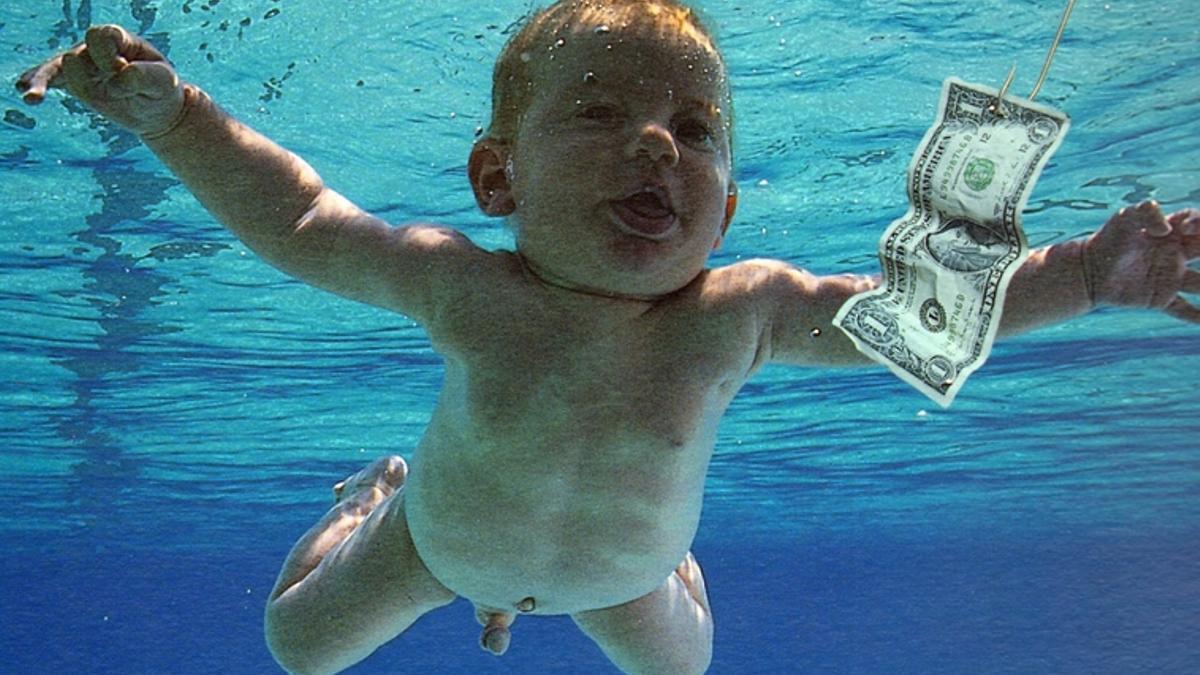 La portada de 'Nevermind'.