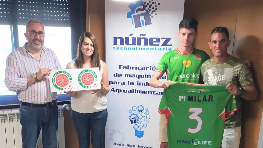 Presentación de Pablo Páramo como jugador del Euronics Caja Rural