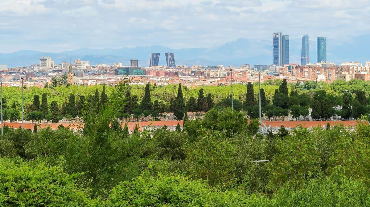 El parque de Cuña Verde, cerca de Lucero en Latina, es uno de los más sorprendentes de Madrid