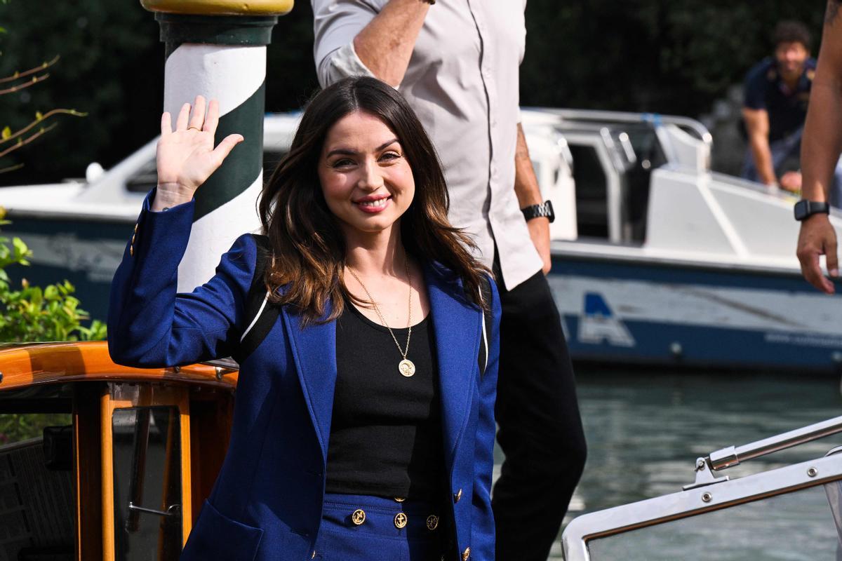 Ana de Armas deslumbra en el Festival de Cine de Venecia