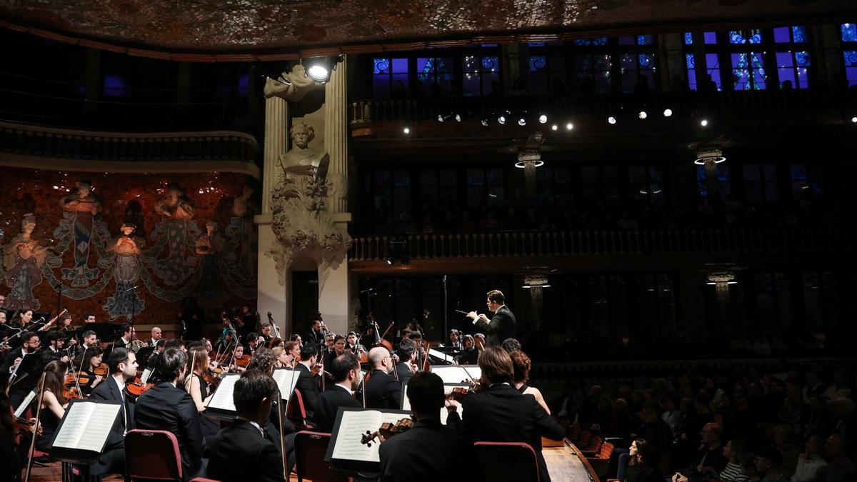 Franz Schubert Filharmonia en el Palau de la Música Catalana
