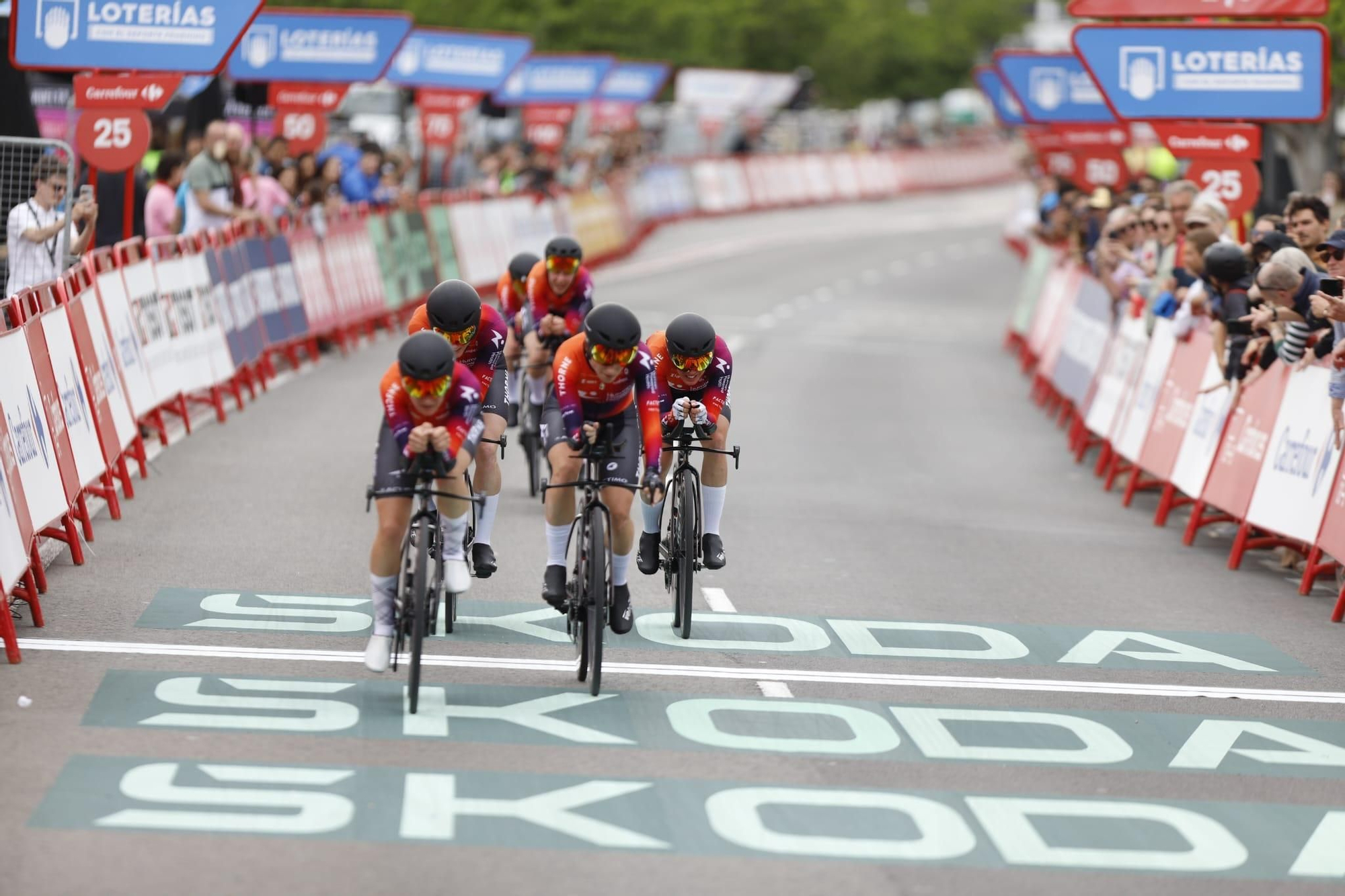 Primera etapa de La Vuelta a España Femenina en València