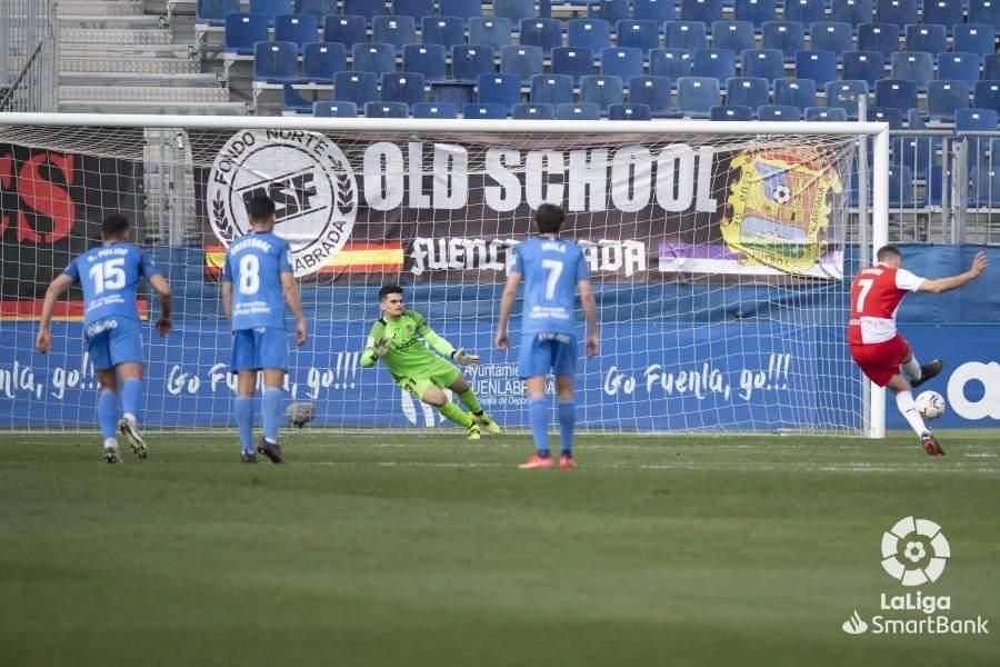 El Fuenlabrada - Girona en imatges