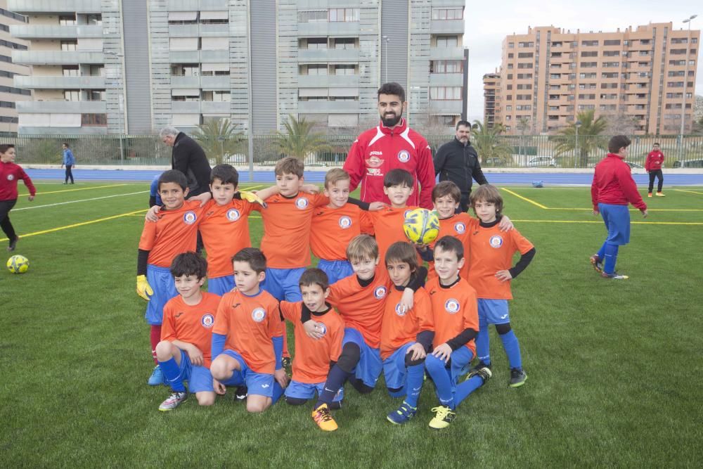 Inauguración del nuevo campo de fútbol del colegio Salesianos