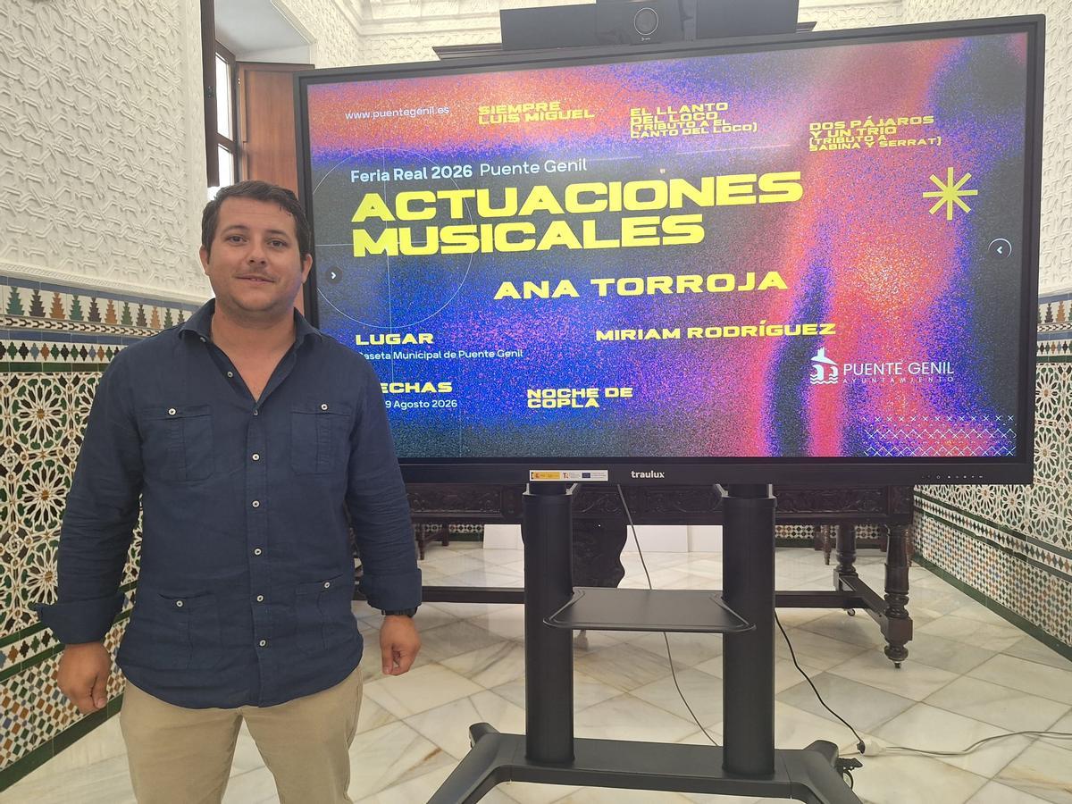 Presentación de los conciertos de la Feria de Puente Genil 2026.
