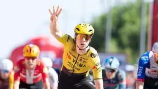 Van Aert no gana porque no quiere en la Vuelta