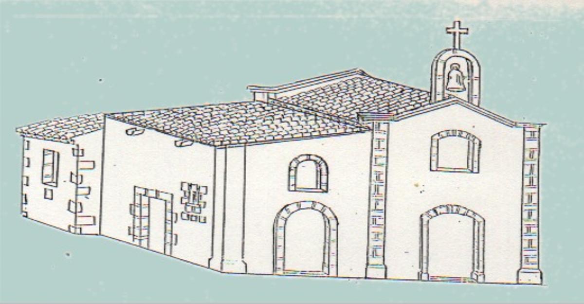 En el año 1744 ya estaba terminada la parte izquierda del edificio parroquial