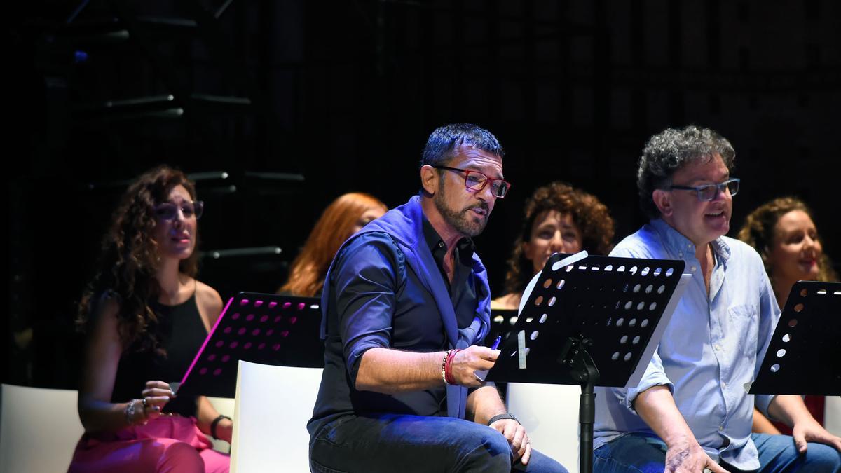 Antonio Banderas presenta el musical 'Company' en el Teatro Soho CaixaBank