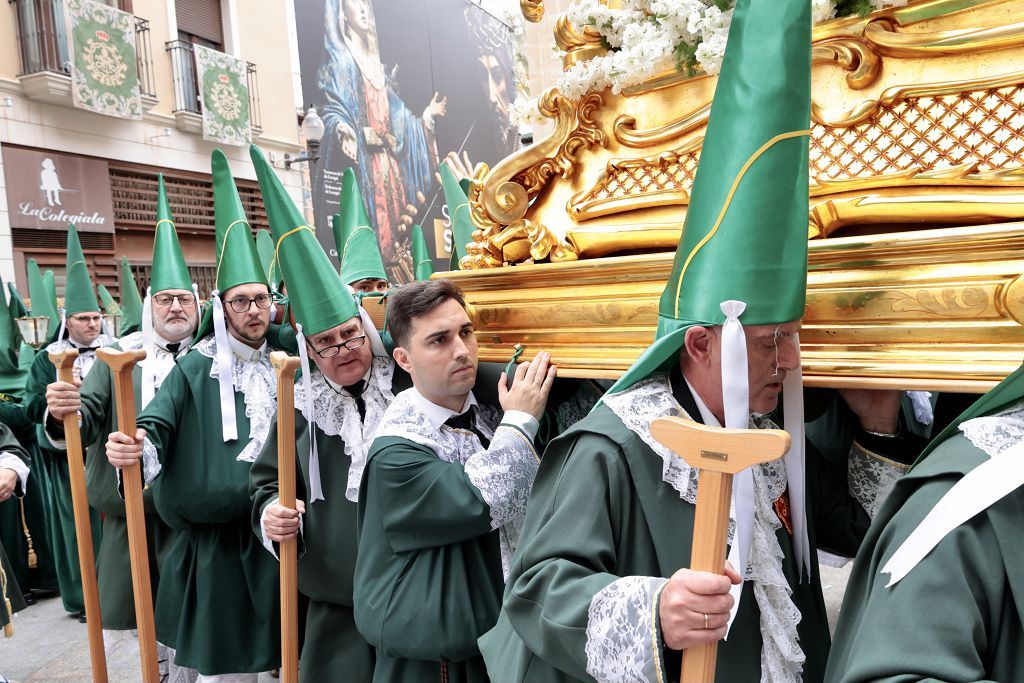 Así fue la procesión de la Esperanza este Domingo de Ramos en Murcia