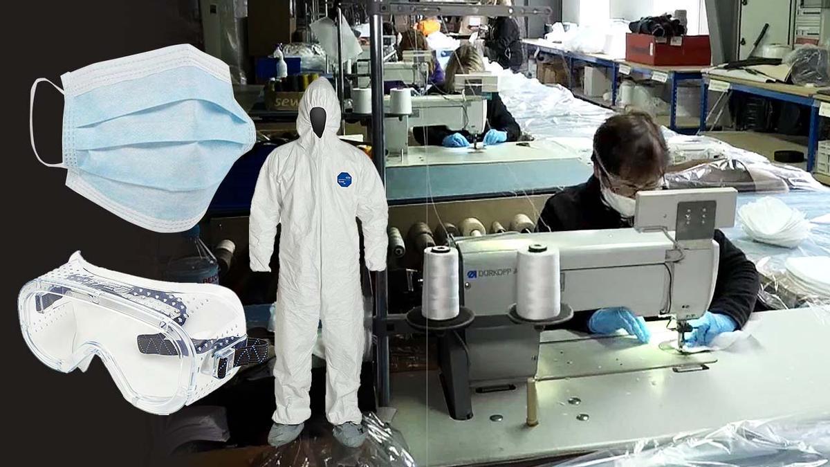 "Industria de guerra" contra el virus: España fabricará material sanitario a gran escala.