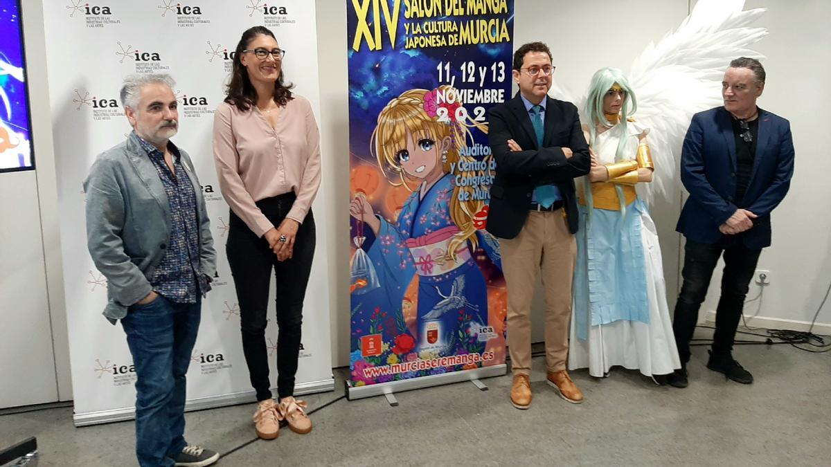 Presentación oficial del Salón del Manga de Murcia 2022.