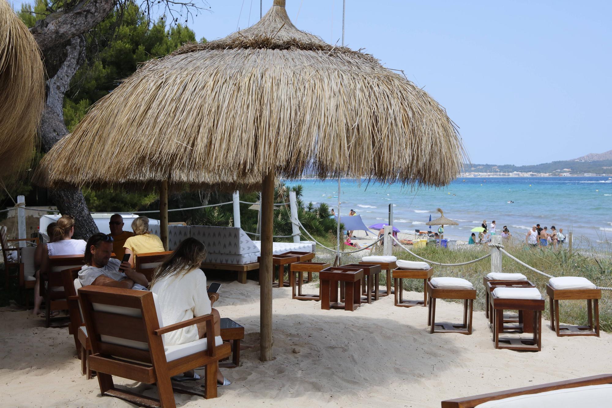 Gerade neu eröffnet: Die Strandbar Muro Beach.