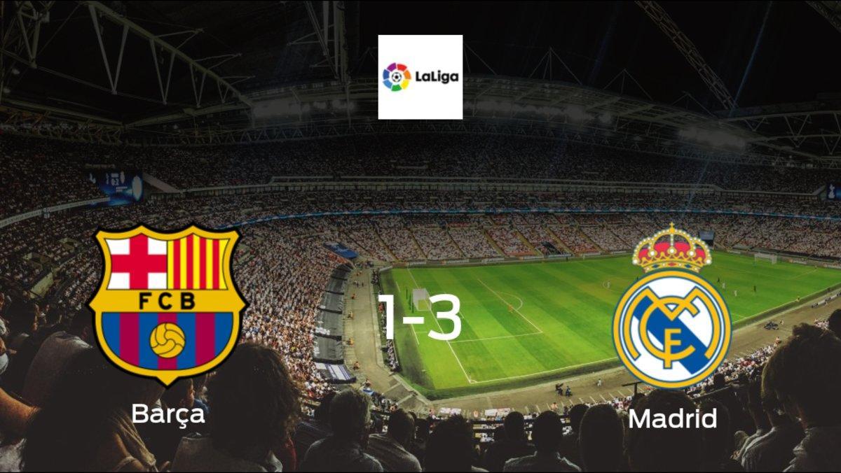 Real Madrid cruise to a 1-3 win over Barça at Camp Nou