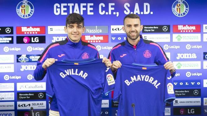 Villar y Mayoral, cedidos al Getafe