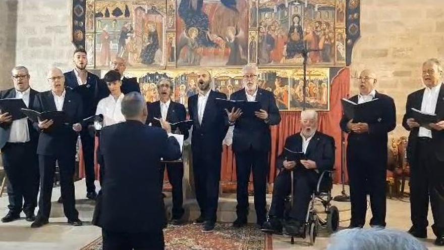 La Coral La Llàntia d’Igualada actua a l’església de Santa Maria de Rubió en honor a la festivitat de l’Ascensió