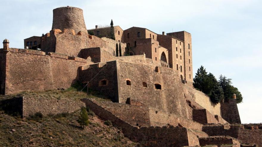 Visió general del conjunt patrimonial del Castell de Cardona.