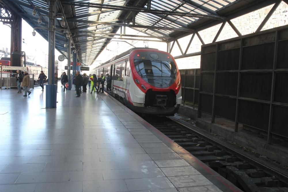 Accidente de un tren de Cercanías en Alcalá de Henares