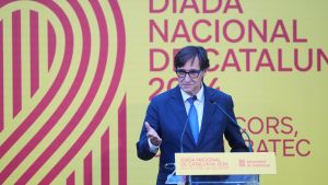 Salvador Illa preside la Diada Nacional de Catalunya en Madrid
