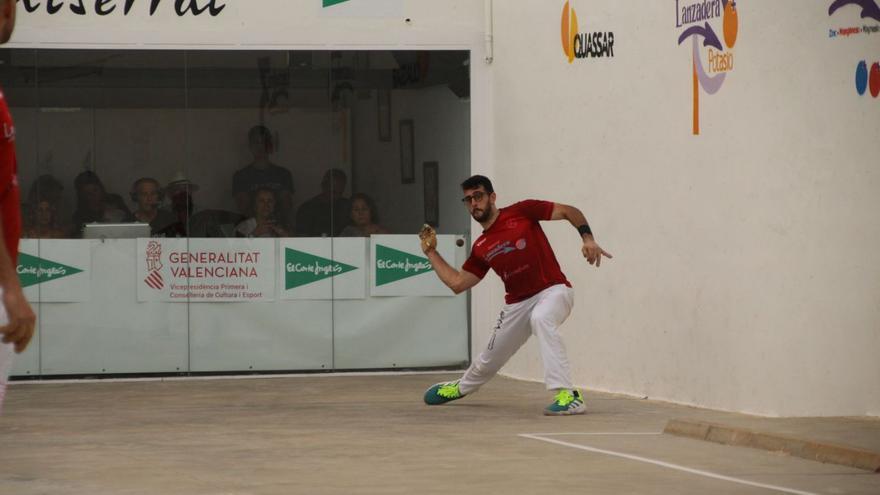 Óscar de Montserrat, en semifinals de la Copa Hivern de galotxa. | FEDPIVAL