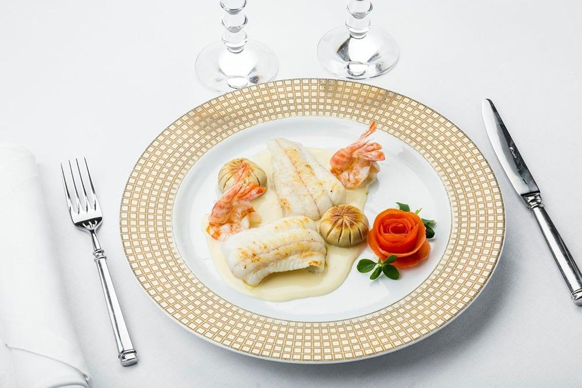 Marguery sole fillets