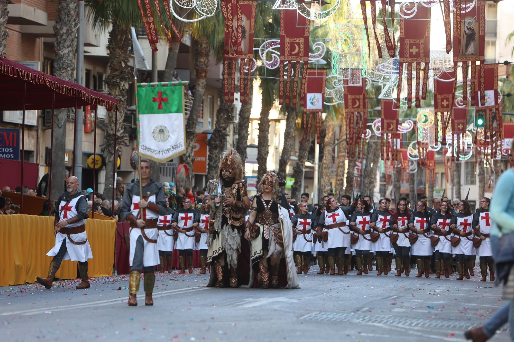 La entrada cristiana en los Moros y Cristianos de San Vicente, en imágenes