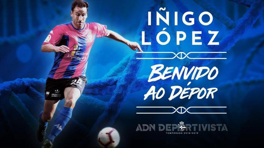 El Dépor hace oficial la contratación de Íñigo López