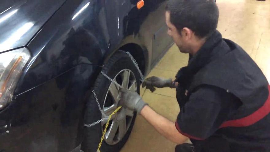 Cómo poner las cadenas al coche