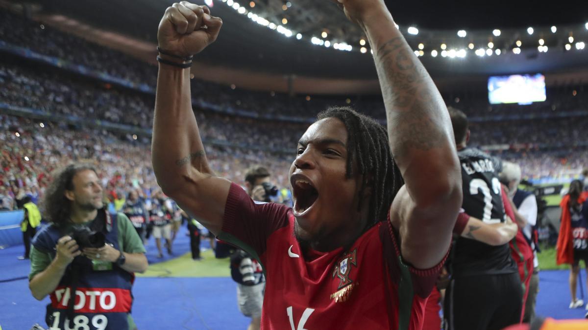 Renato Sanches con Portugal