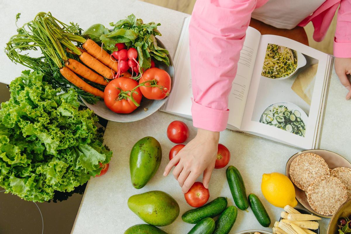 Frutas y verduras.