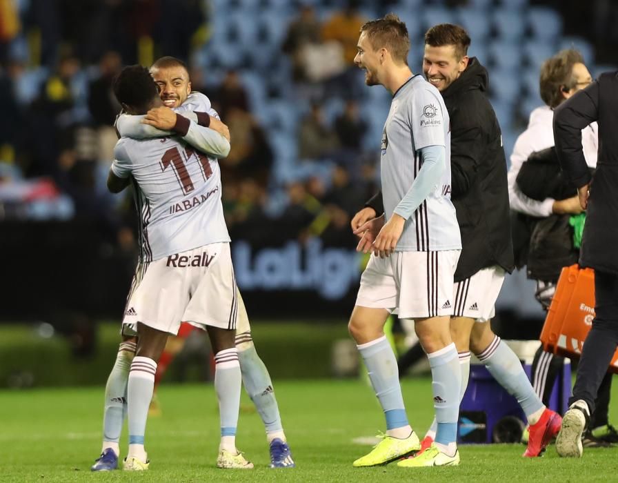 Las mejores imágenes de la remontada celeste en Balaídos frente al equipo de Lopetegui.