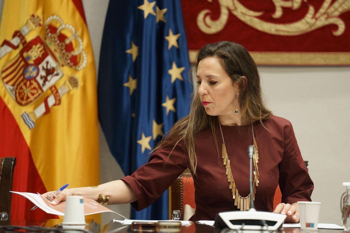 La consejera de Turismo, Jéssica de León, en una anterior comparecencia en el Parlamento.