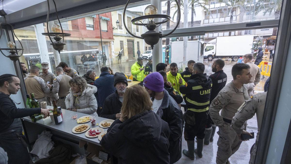 Imagen de la reapertura del mercado municipal de Paiporta en diciembre.
