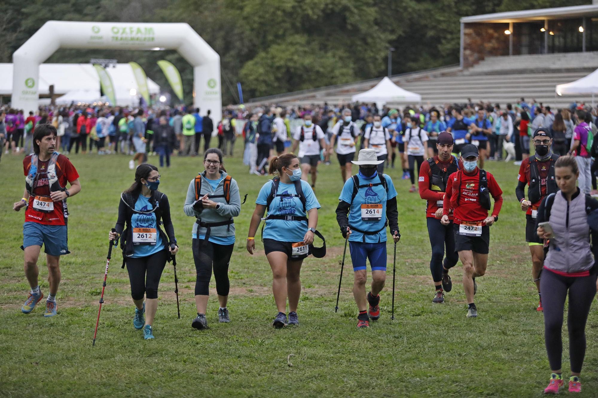 Més de 280 equips i 1.100 corredors participen en la Trailwalker entre Girona i Sant Feliu