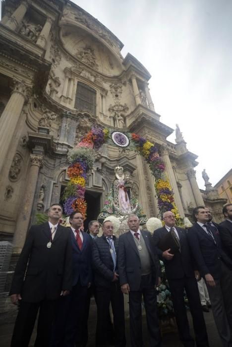 Ofrenda floral a la Morenica