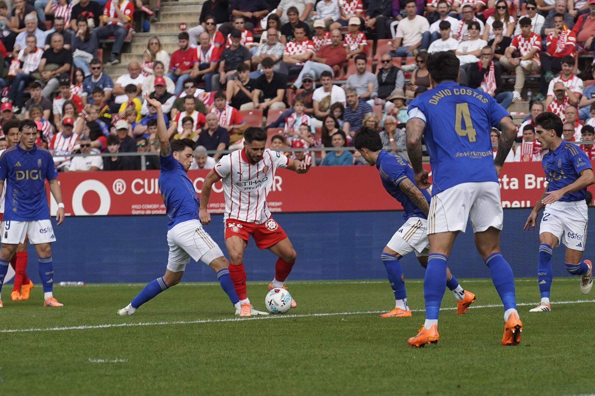 Les imatges del Girona - Reial Oviedo