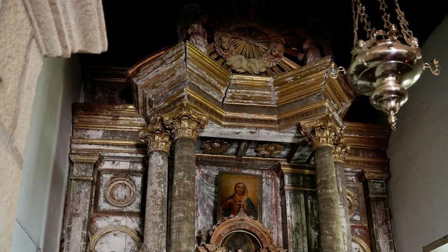 Retablo maior da igrexa de Santo Tomé de Parada. | Bernabé