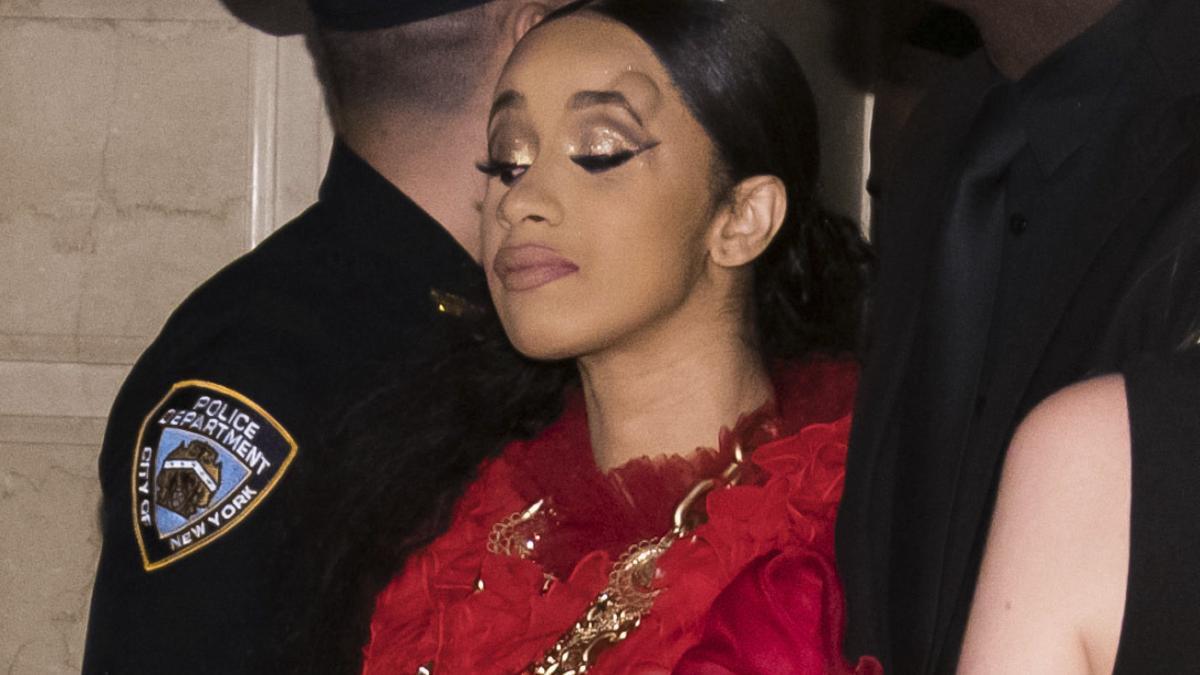 Cardi B tras abandonar la fiesta en la que tuvo el incidente con Nicki Minaj