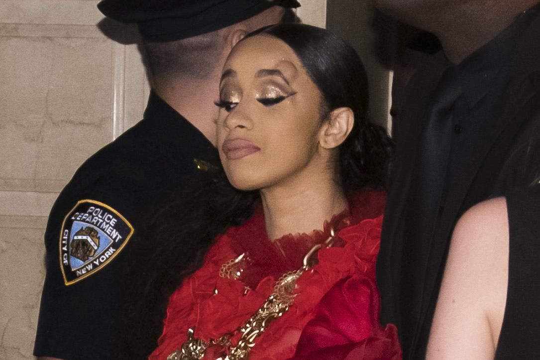 Cardi B tras abandonar la fiesta en la que tuvo el incidente con Nicki Minaj