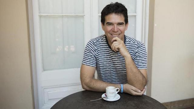 Edmundo Paz Soldán, en Barcelona.