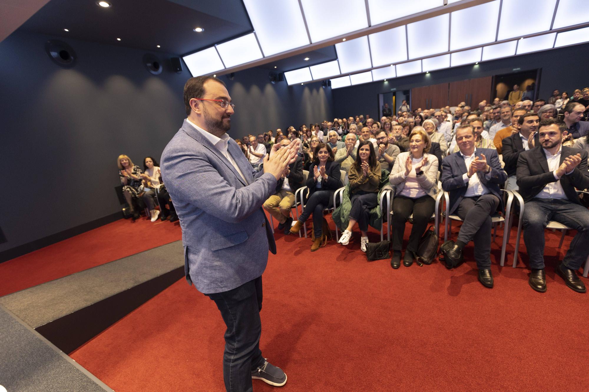 EN IMÁGENES: Así fue la participación de Adrián Barbón en los encuentros electorales que organiza LA NUEVA ESPAÑA