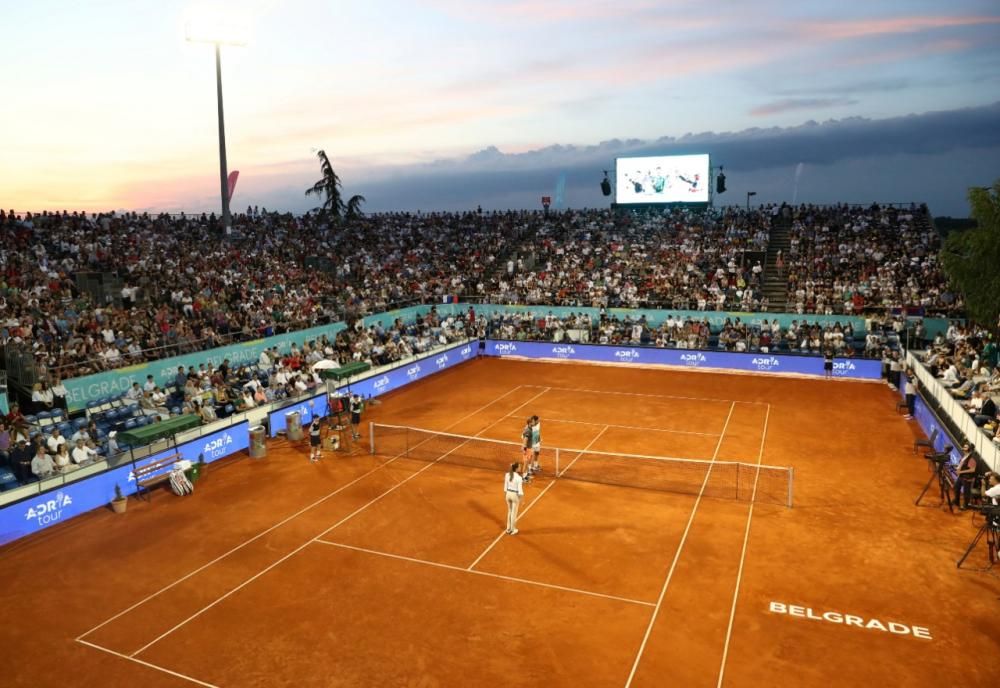 Así ha vuelto el tenis en Serbia